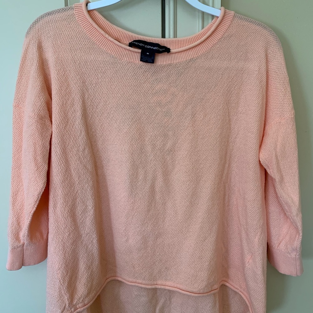 Coral French Connection top